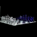 Шахматы настольные, хрустальные, доска 40х40 см